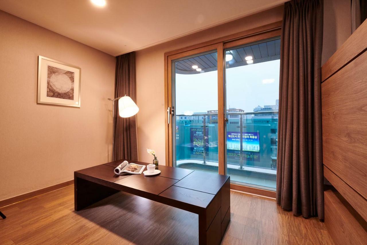 New Raon Stay Jinju Bagian luar foto